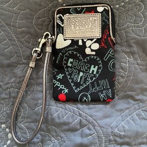 Coach wristlet